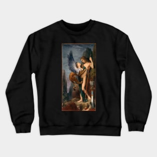 Oedipus and the Sphinx - Gustave Moreau Crewneck Sweatshirt